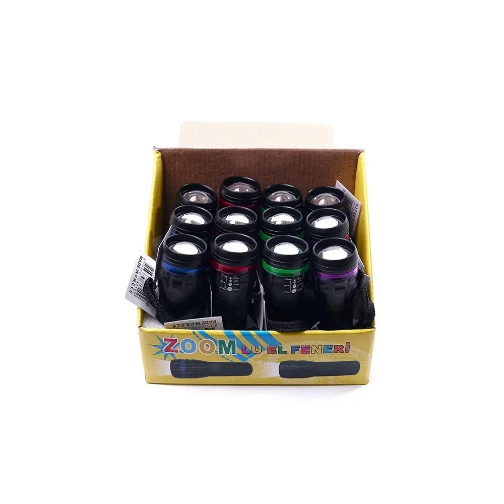 Şeritli Zoom Odaklı El Feneri Bigem Bm-310-3 Şeritli Zoom Odaklı El Feneri Bigem Bm-310-3
