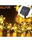 Solar 30 Ledli Çiçekli Günışığı Bahçe Aydınlatma Dekorasyon Güneş Enerjili-1