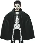 Siyah Renk Yakalı Halloween Pelerini 90 cm-4