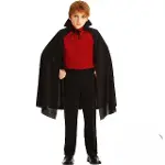 Sİyah Yakalı Pelerin - Vampir Pelerin - Dracula Pelerin 90 cm-1