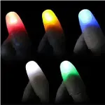 Led Işıklı Renkli Sihirli Parmak Işıklı Parmak Şaka Parmak 1 Adet-3