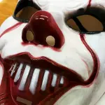 Plastik Joker Maskesi Killer Palyaço Maskesi-2