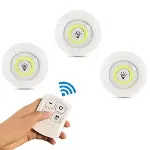 Kablosuz Uzaktan Kumandalı 3lü Led Lamba Seti-1
