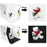 Ürün Çekim Çadırı Mini Fon Fotoğraf Stüdyosu Ledli Işık Perdesi-2