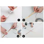 0.5 Cm 50 Metre Gri Fayans Arası Şerit Bant-3