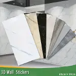 Sarı Mermer Desenli Alüminyum Plastik Duvar Sticker-4
