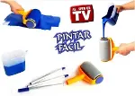 Pintar Facil Pratik Damlatmayan Boya Rulosu Ve Fırçası-3
