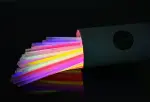 Karanlıkta Parlayan Fosforlu Glow Taç Fosforlu Renkli Taç 6 Adet-2