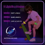 Festival &amp; Parti LED Bileklik Baskı Yapılabilir 3 Farklı Mod Işıklı 1 Adet-5