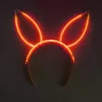 Karanlıkta Yanan Fosforlu Glow Taç 6 Renk 6 Adet-3