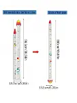 Sevimli Sarı Zürafa   Yeşil Dinazor   Deniz Kızı   Roket  Ağaç Boy Ölçüsü Sticker-6