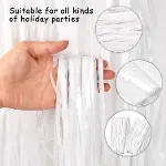 Soft Beyaz Renk Duvar ve Kapı Perdesi İthal 100x200 cm-1
