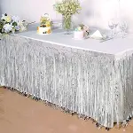 Gümüş Metalize Masa Eteği 275x75 cm – Kendinden Yapışkanlı-2