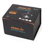 Boruit T6 Kafa Feneri 5000 Lumens 3Xcree Xm-T6+2R5 Lamba Led Kamp Lambası-2