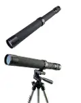 Baigish Zt824x40 Rus Model  Zoomlu ,deri Çantalı Tripot Bağlanan Tekli Dürbün-2