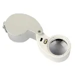 Mini 40x25mm Takı Büyüteç, Cep Büyüteç, Teftiş, Elmas Pullar, Madeni Kontrol Lup Mg21011-5