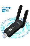 Dual Band Ac1200 Usb 3.0 Adaptör Kablosuz Wifi Yükseltici-1