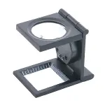 25x25 Mm Full Çelik Kaplı Katlamalı Büyüteç Th9005b-1