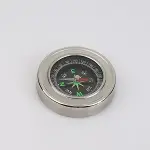 Yuvarlak Metal Kasa Dayanıklı Pusula 80mm-3