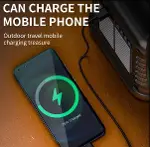 Wıson WS-4343 Çok Fonksiyonlu Solar Şarjlı Powerbanklı Kamp Lambası-2