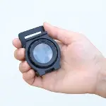 Tekstilciler Için  Kumaş Kontrolü Büyüteç,katlanan, Metal 15x Büyütme-2