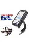 Motorsiklet Su Geçirmez Telefon Kılıfı Telefon Tutucu 7 İnç XL-2