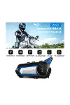 Vothoon Bt31 Kask Kulaklık Bluetooth 5.0 Motosiklet Interkom Su Geçirmez Kablosuz Kulaklık-5
