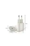 Vothoon Apple Samsung Orjinal 20 watt Type-C PD Hızlı Şarj Başlık Adaptör Garantili-6