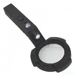 7 Led Aydınlatma,fener,pusula,4x Büyütme Okuma Büyüteç  Th600557-1
