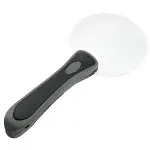 2 Led Işıklı 2.5x90mm Okuma Büyüteç-1