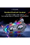 Vothoon Y20 Motor Kurye Kask Kulaklık RGB Modlu Bluetooth Motosiklet Kulaklık 5.3 Bluetooth Interkom-3