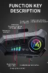Y10 Kask Kulaklık Bluetooth Motosiklet Kulaklık 5,3 Bluetooth Intercom Motorsiklet Kulaklık-3