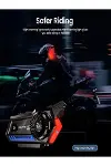 Vothoon BT57 Motosiklet Kask Kulaklık Intercom Işıklı Motorsiklet Interkom-2