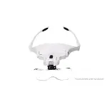 5 Lens 1.0x3.5x, 2led Işıklı  Ile Ayarlanabilir Gözlük Büyüteç9892b2-7
