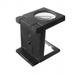 Katlanır Plastık,led Işıklı Test Cıhazı Büyüteç 2.5x90mm-2