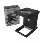 Katlanır Plastık,led Işıklı Test Cıhazı Büyüteç 2.5x90mm-1
