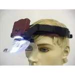 Lens Takmalı 4 Lens , Led Lambalı Şapka Tip Büyüteç-6
