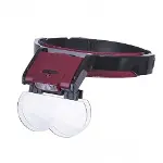 Lens Takmalı 4 Lens , Led Lambalı Şapka Tip Büyüteç-1