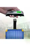 Dijital Işıklı Elektronik Askılı El Bagaj Tartısı Bavul Kantarı Seyahat Çantası 50kg-2