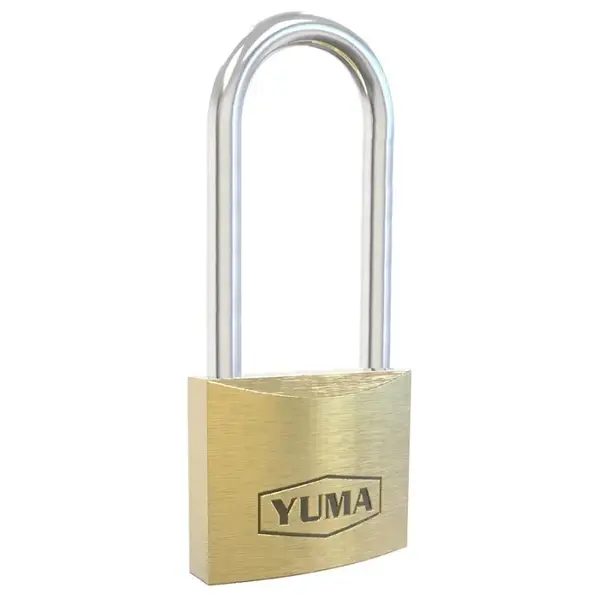 Türk Malı Pirinç Uzun Kancalı Asma Kilit 50 Mm