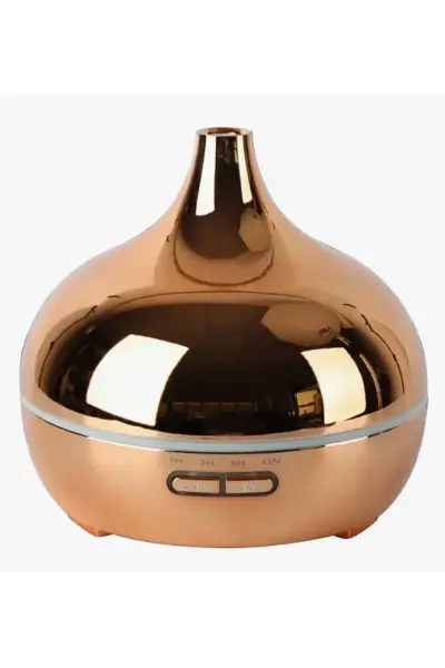 Hava Nemlendirici Parlak Gold Aromatik Oda Kokusu 550 Ml Kahve Aroma Difüzörü Buhar Nemlendırıcı