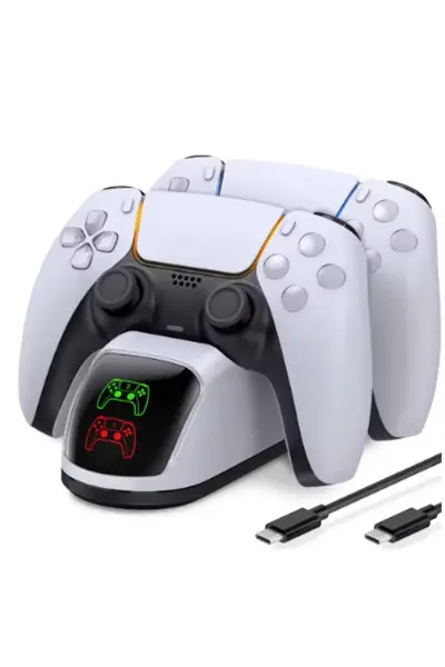 Ps5 Dualsense Şarj Istasyonu Playstation 5 Uyumlu Charging Station