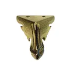 Kelebek Ahşap, Sunta Sandık Ayağı, Kutu Ayak 3,5 cm - Sarı-1