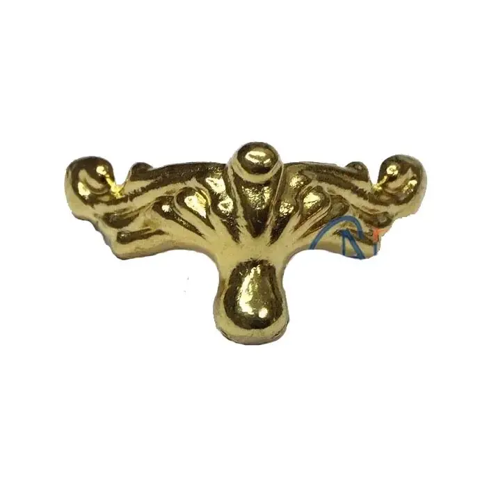 Köşe Etekli Sandık Ayağı, Kutu Ayak 1,5 Cm - Sarı