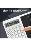Çok Amaçlı Digital Hesap Makinesi LCD Ekran Yazma Tableti Ofis Okul İçin Silinebilir El Yazısı Not Defteri-5