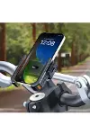 Gidon Bağlantılı Bisiklet Motosiklet için Esnek ABS 4-7.8″ inç Telefon Tutucu 360° Dönebilen Tasarım-3