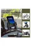 Gidon Bağlantılı Bisiklet Motosiklet için Esnek ABS 4-7.8″ inç Telefon Tutucu 360° Dönebilen Tasarım-5