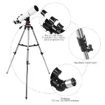 Cf50080 Yüksek Netlik Monoküler Kara Ve Uzay Teleskobu-2