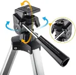 400x70mm Açıklıklı Refrakter Teleskoplar (15x150x), Telefon Adaptörlü Reflex-6