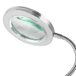 8x Büyütmeli Mandallı, Usb Girişli Masa Lambalı, Okuma Ve Güzellik Salon İçin Büyüteç 2088a-3